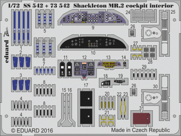 Eduard 73542 Shackleton MR.2 1/72 AIRFIX