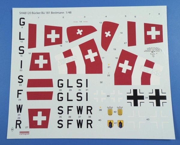 Special Hobby 48120 Bucker Bu 181 Bestmann 1/48