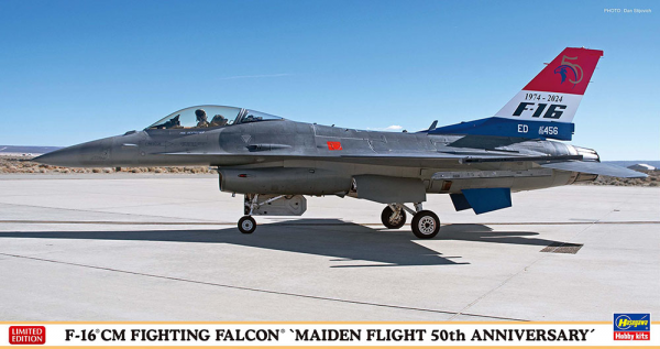 Hasegawa 07535 F-16CM Fighting Falcon Maiden Flight 50th Anniversary 1/48