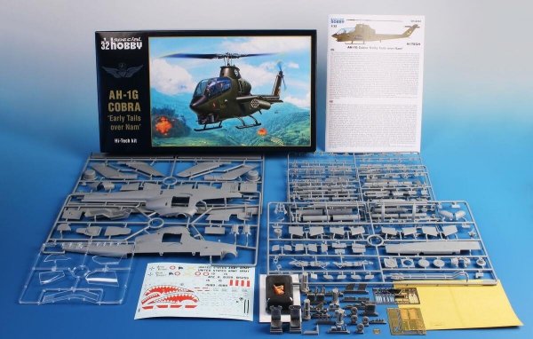 Special Hobby 32082 AH-1G Cobra ‘Early Tails over Vietnam’ Hi-Tech Kit 1/32