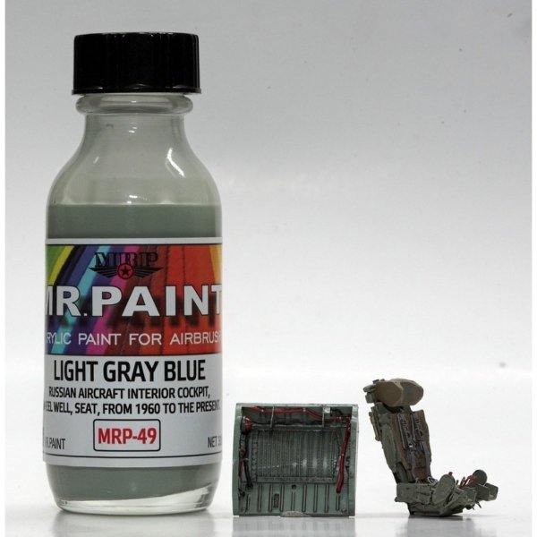 MR. Paint MRP-049 Light Gray Blue Russian aircraft cockpit 30ml