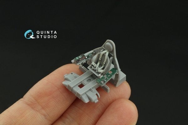 Quinta Studio QD72115 F4F-4 Wildcat 3D-Printed coloured Interior on decal paper (Arma Hobby) 1/72