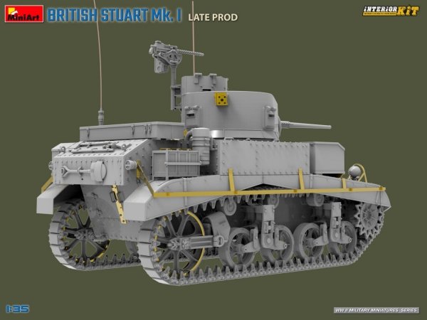 Mini Art 35441 British Stuart Mk. I Late Prod Interior Kit 1/35