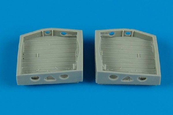 Aires 7253 P-40 wheel bays 1/72 Academy
