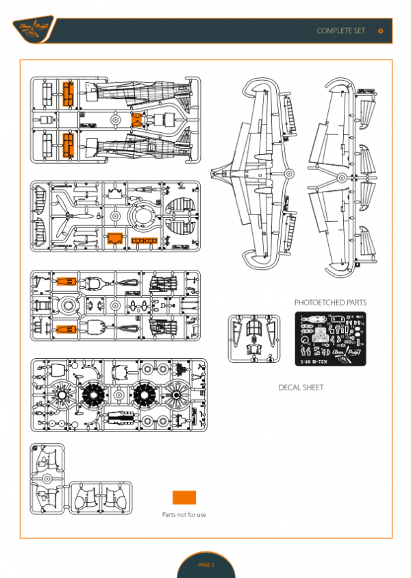 Clear Prop! CP4804 H-75N Hawk ADVANCED KIT 1/48