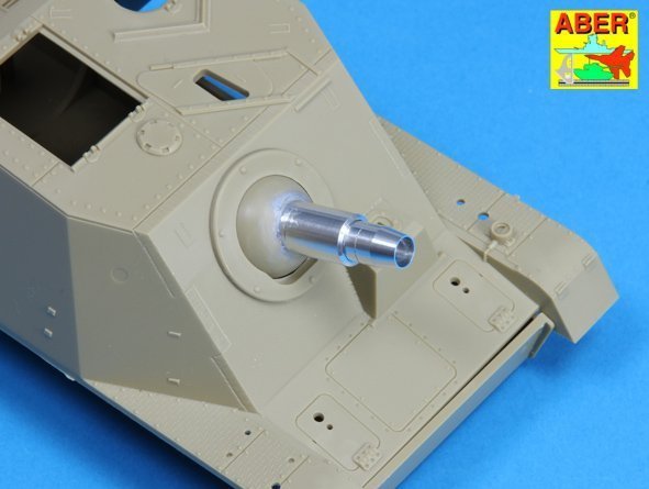 Aber 35L-123 German 15cm StuH 43 Barrel for Stu.Pz. IV BRUMBAR middle/late (1:35)