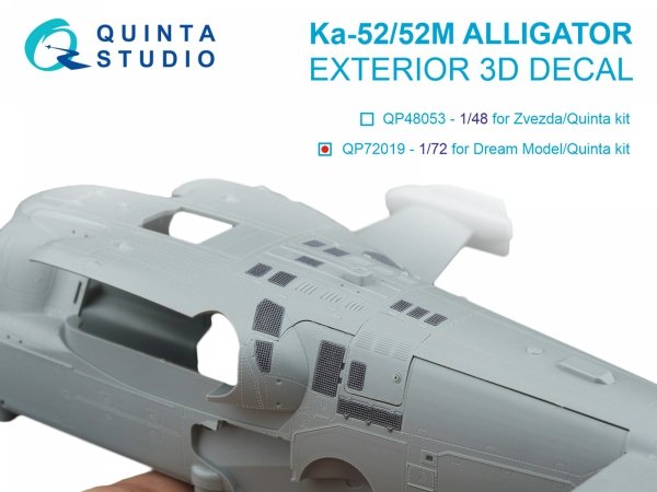 Quinta Studio QP72019 Ka-52 Exterior (Dream Model/Quinta Models) 1/72