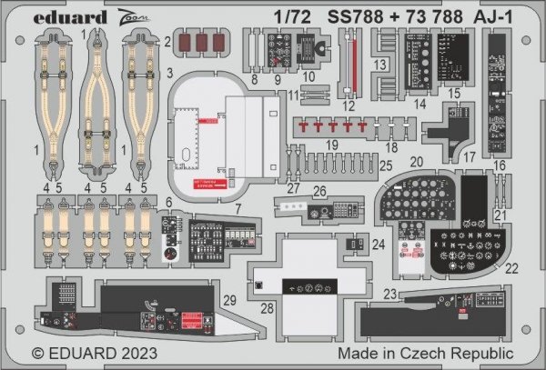 Eduard SS788 AJ-1 RODEN 1/72