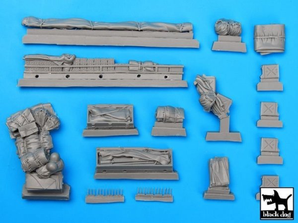 Black Dog T35060 US M -26 Pershing accesorie set 1/35