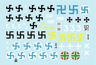 Star Decals 35-889 BA-10 and BA-20 in foreign service 1/35