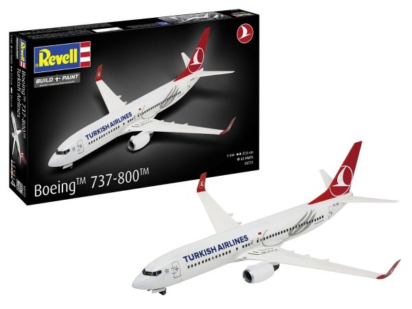 Revell 03772 Boeing 737-800 Turkish Airlines 1/144