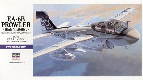 Hasegawa E8 EA-6B Prowler High Visibility (1:72)