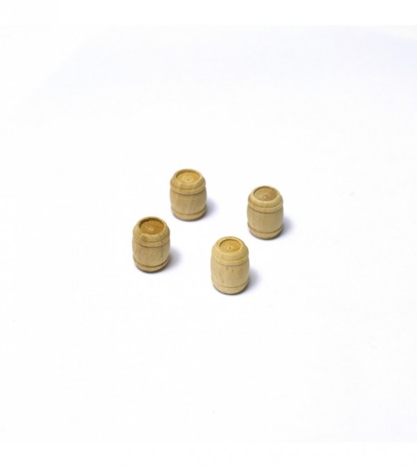 ARTESANIA LATINA 8566 Drewniana Beczka / wooden barrel 12 mm - 4 sztuki