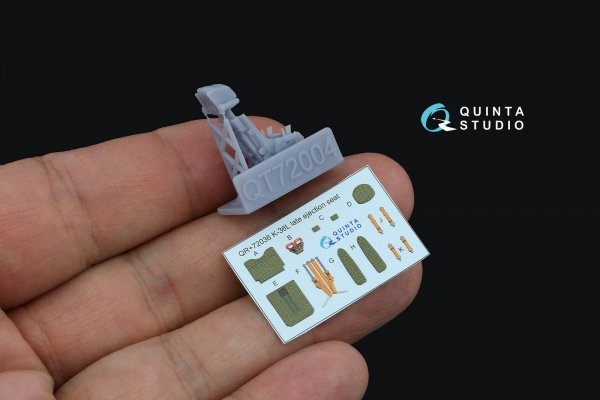 Quinta Studio QR+72036 K-36L (late) ejection seat (for Su-25/Su-25SM aircraft since 2008) (All kits) 1/72