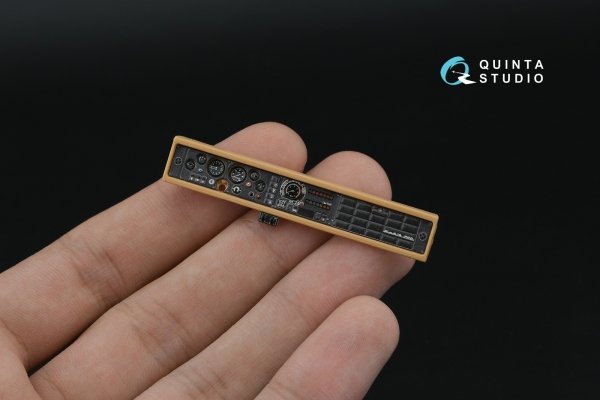 Quinta Studio QDS-35159 KrAZ-260 3D-Printed &amp; coloured Interior on decal paper (HobbyBoss) (Small version) 1/35