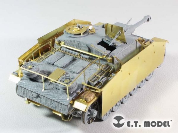 E.T. Model E35-225 WWII German StuG.III Ausf.G Basic(Early version) (For DRAGON Smart Kit) (1:35)
