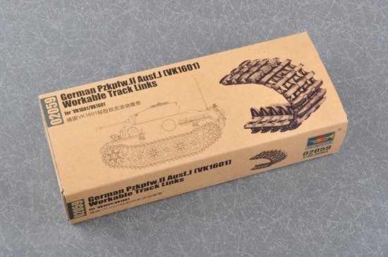 Trumpeter 02059 German Pzkpfw.II Ausf.J (VK1601) Workable Track (1:35)