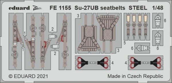 Eduard BIG49286 Su-27UB GWH 1/48