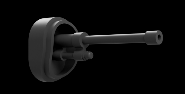 Panzer Art GB35-159 K-20 Gun barrel for Soviet T-26&amp;BT-5/7 tanks and armored cars BA-6/10 (Mid pattern) 1/35
