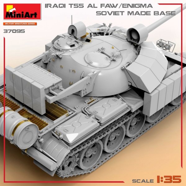 MiniArt 37095 IRAQI T-55 AL FAW/ENIGMA. SOVIET MADE BASE 1/35