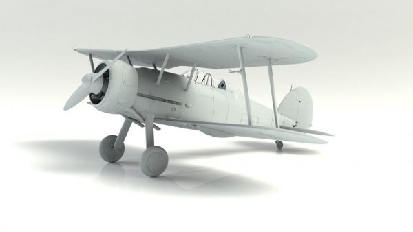 ICM 32043 Gloster Gladiator Mk.I with British Pilots 1/32
