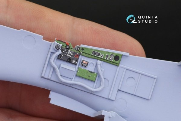 Quinta Studio QD48260 P-51D Early 3D-Printed &amp; coloured Interior on decal paper ( Airfix ) 1/48