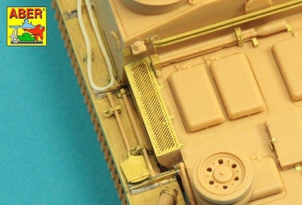 Aber 48A31 Grilles for Pz.Kpfw. III &amp; Stug III Fit to Tamiya models: 32540; 32524; 32525; 32543; 1/48