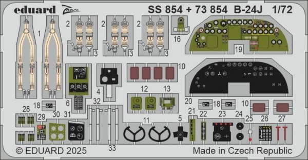Eduard SS854 B-24J HASEGAWA 1/72