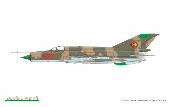 Eduard 8231 MiG-21MF ProfiPACK Edition 1/48