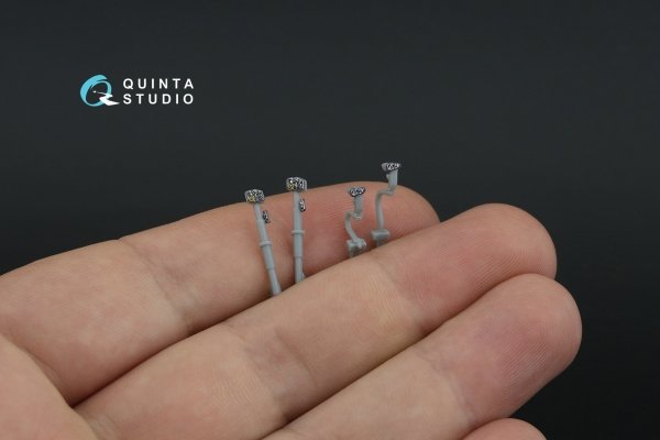Quinta Studio QDS-35132 AH-64A 3D-Printed coloured Interior on decal paper (Trumpeter) (Small version) 1/35