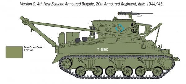Italeri 6547 M32 Recovery Vehicle 1/35