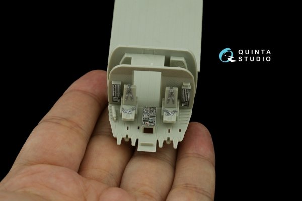 Quinta Studio QD72175 CH-47D 3D-Printed coloured Interior on decal paper (Trumpeter) 1/72