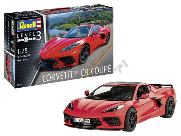Revell 07714 Corvette C8 Coupe 1/25