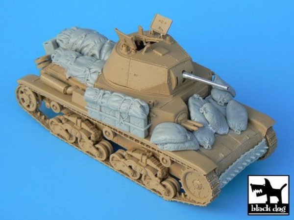 Black Dog T35005 Carro armato accessories set for Tamiya kits 1/35