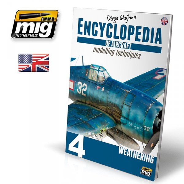 AMMO of Mig Jimenez 6053 ENCYCLOPEDIA OF AIRCRAFT MODELLING TECHNIQUES VOL.4 : WEATHERING (ENGLISH)
