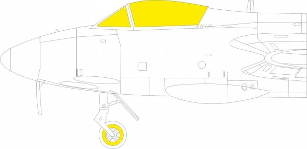 Eduard BIG49393 Hunter GA.11 AIRFIX 1/48