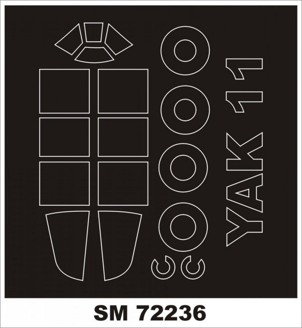 Montex SM72236 YAK-11 RS-MODEL