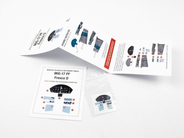 Red Fox Studio QS-48011 MiG-17 PF Fresco D 1/48