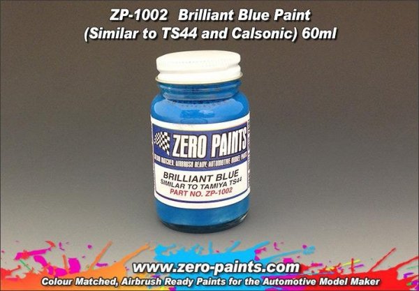 Zero Paints ZP-1002 Brilliant Blue Paint (Similar to TS44) 60ml
