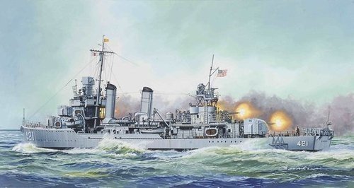 Dragon 1034 Destroyer U.S.S. Benson DD-421 1940 (1:350)