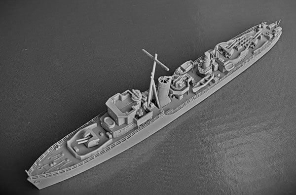 IBG 70001 ORP Ślązak 1943 Hunt II class destroyer escort 1/700