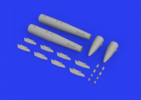 Eduard 648460 B43-1 Nuclear Weapon w/ SC43-3/ -6 tail assembly 1/48 