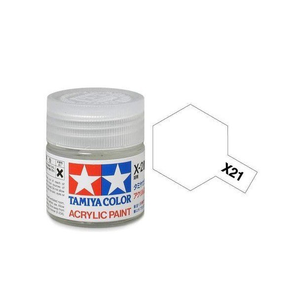 Tamiya 81021 Acryl X-21 Flat Base 23ml