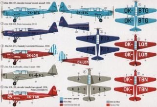 RS Models 92107 Zlin Z-XII 1/72