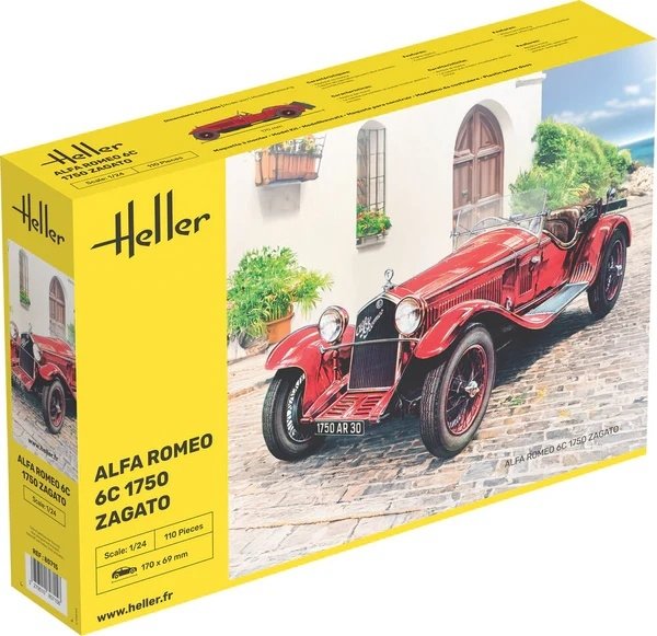 Heller 80715 Alfa Romeo 6C 1750 Zagato 1/24