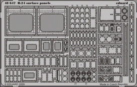 Eduard 48647 B-24 surface panels 1/48 Revell