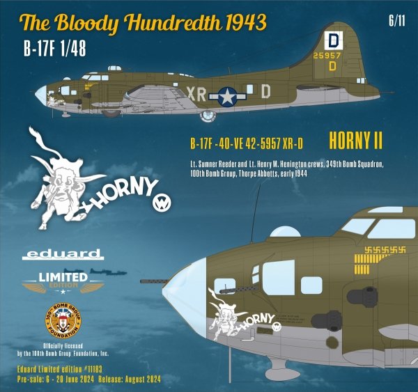 Eduard 11183 The BLOODY HUNDREDTH 1943 1/48
