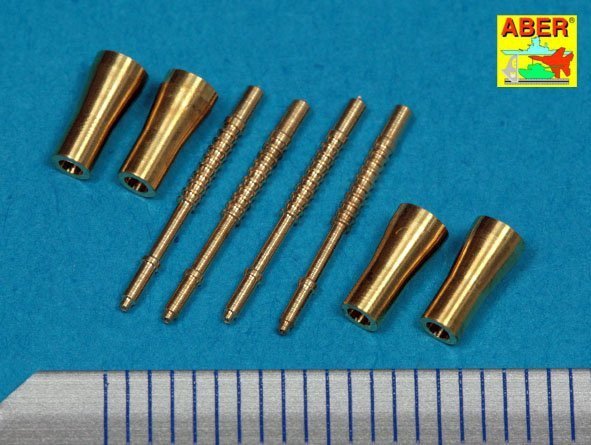 Aber A72 010 Armament for British fighter Hurricane Mk.II; Hispano 20mm x 4 (1:72)