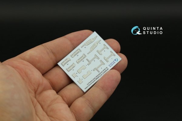 Quinta Studio QP48029 F-16 block 40/42 reinforcement plates (Kinetic 2022 tool) 1/48