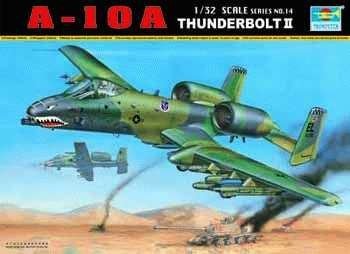 Trumpeter 02214 A-10A THUNDERBOLT II (1:32)